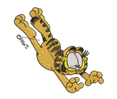 Garfield 02 - Embroidery Design - FineryEmbroidery